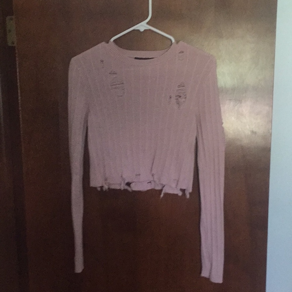 Forever 21 cropped sweater